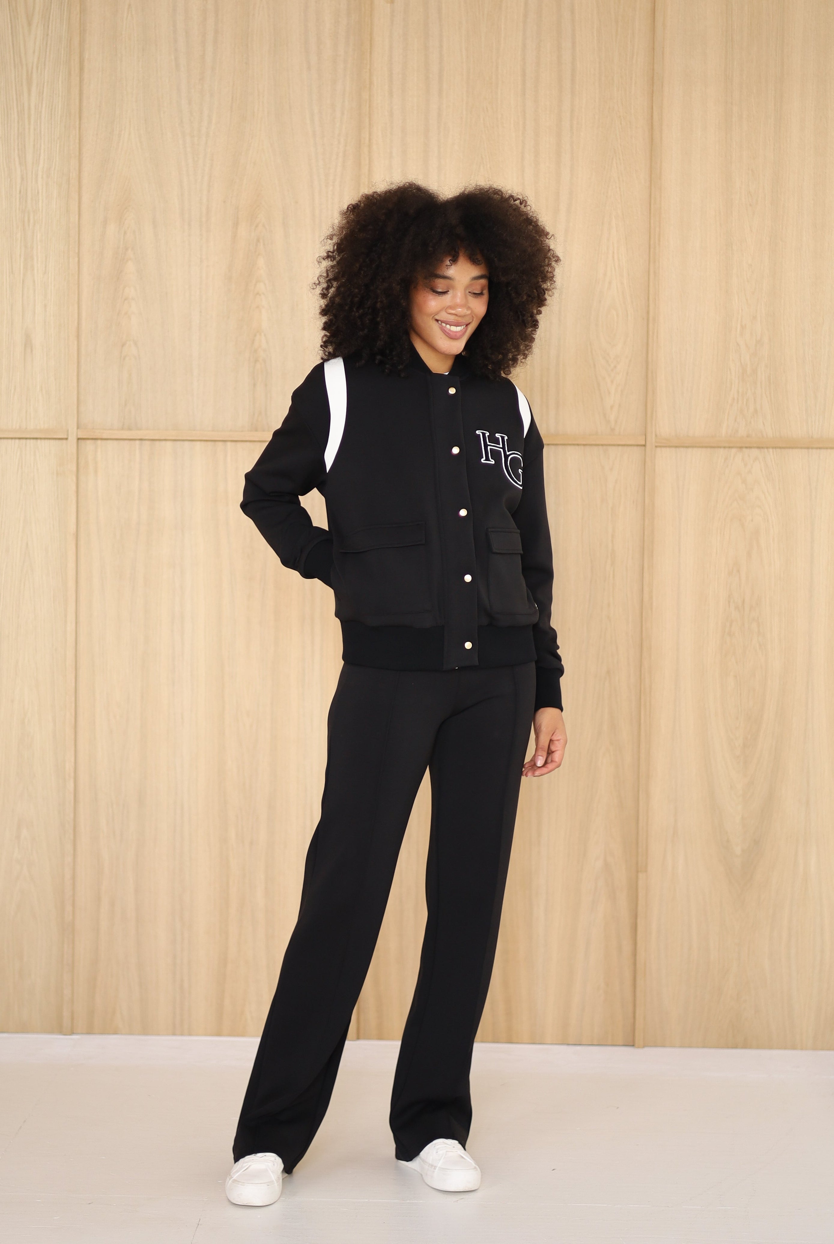 Bomber jacket from House of Gravity in black