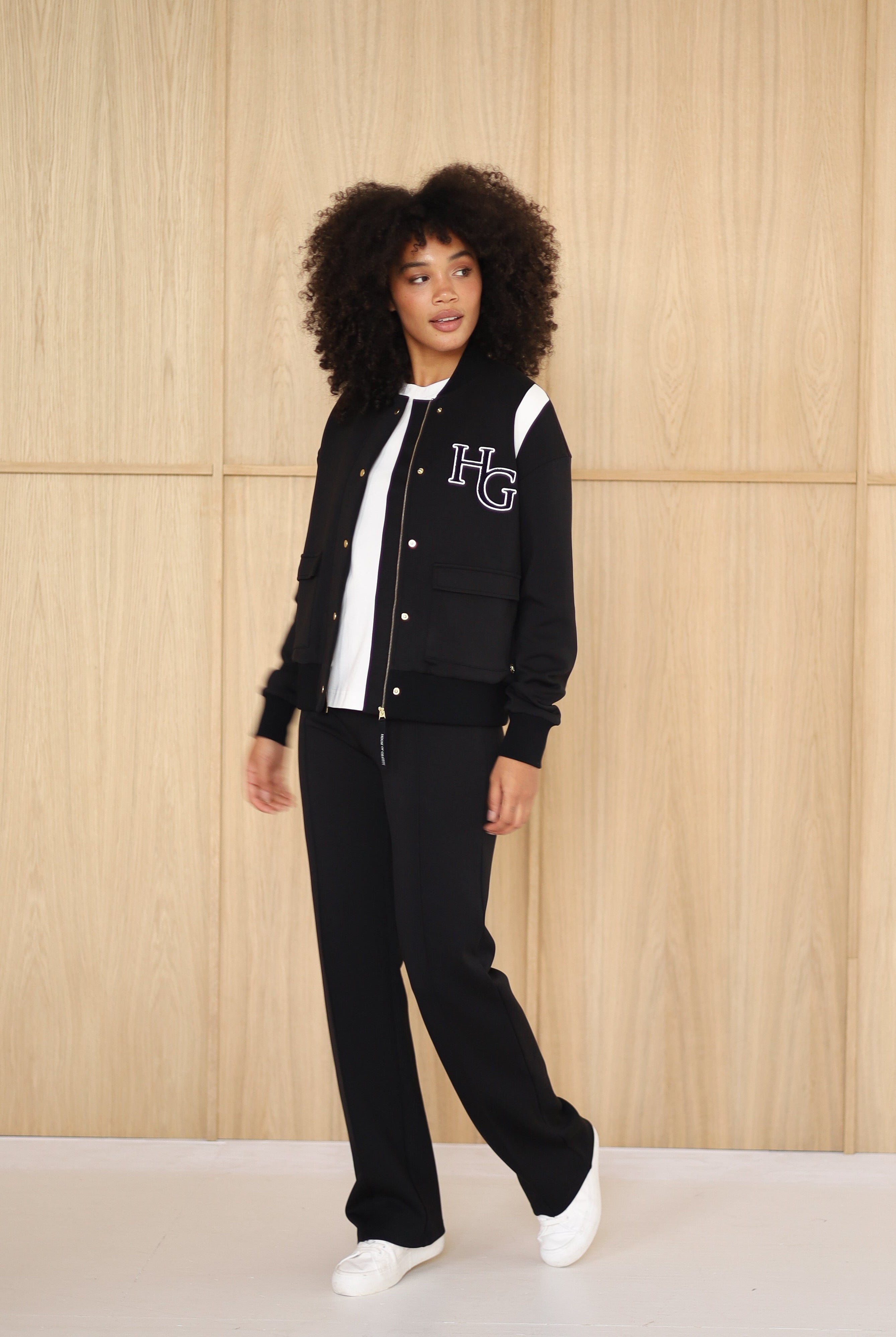 Bomber jacket from House of Gravity in black