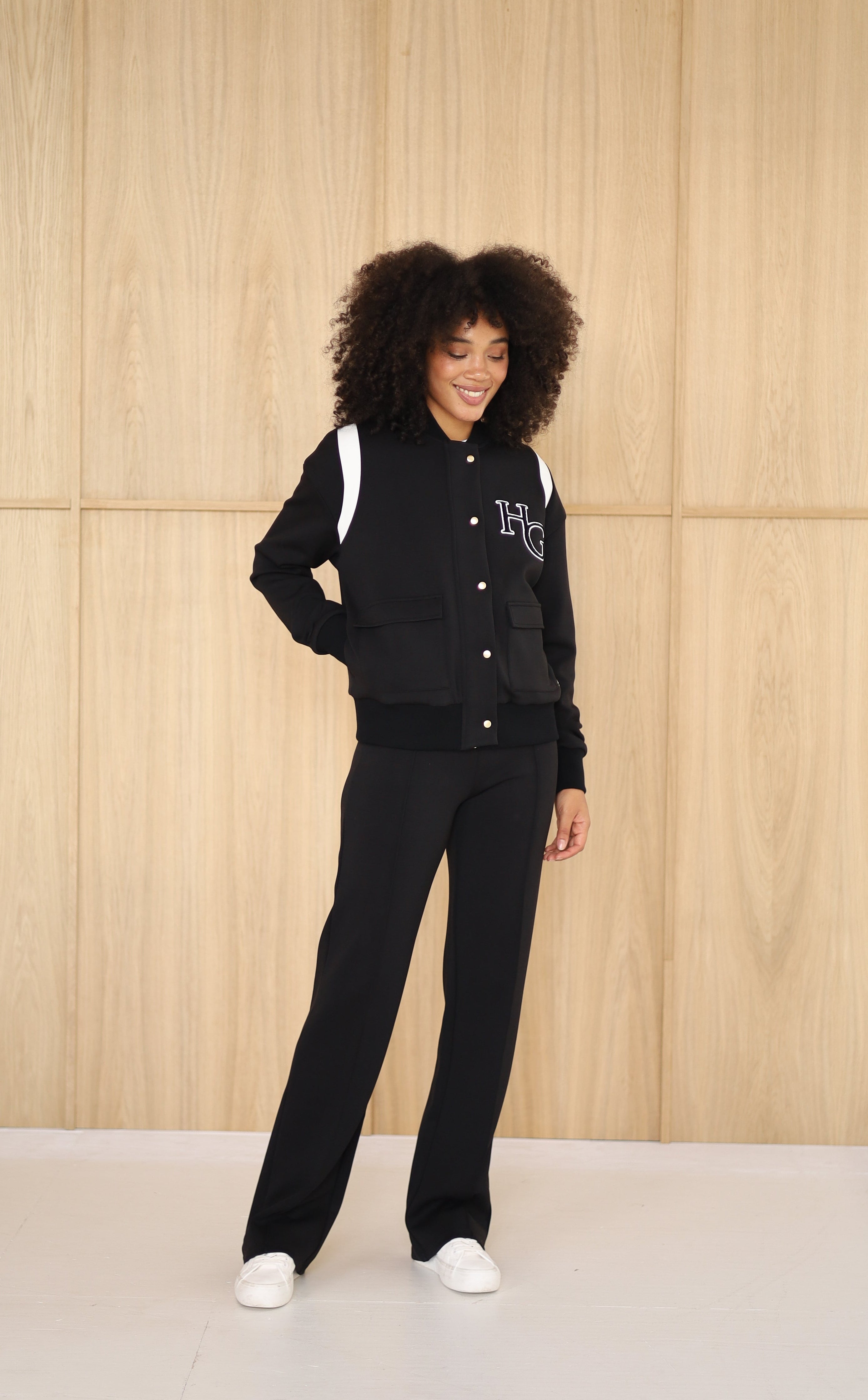 Bomber jacket from House of Gravity in black