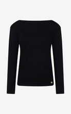 Black off shoulder top from house of gravity