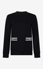 Black signature sweater with pockets from house of gravity