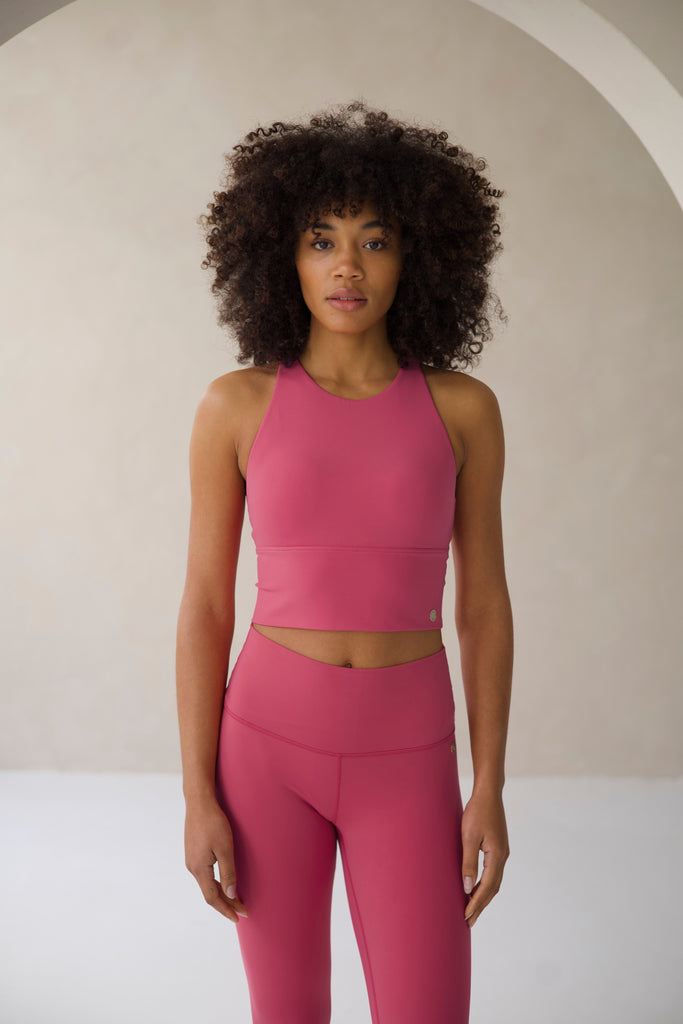 Gravity Silhouette Crop Top with Bra