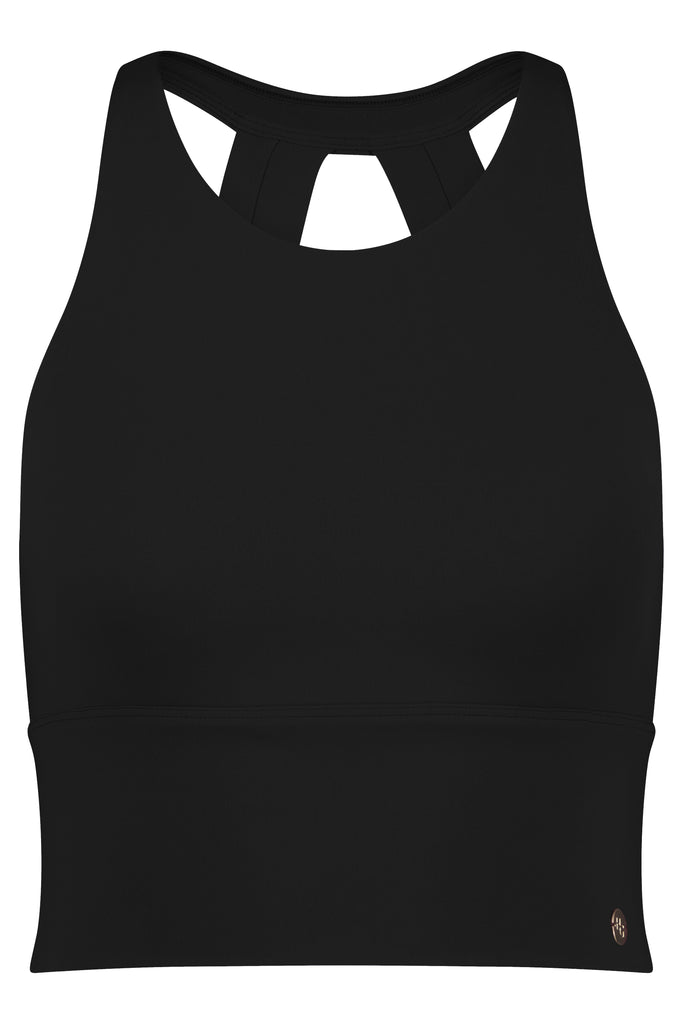 Gravity Silhouette Crop Top with Bra