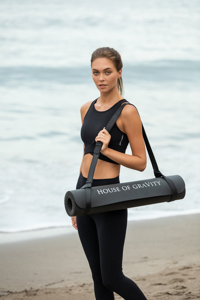 Yoga Mat Strap X O MY BAG | Black