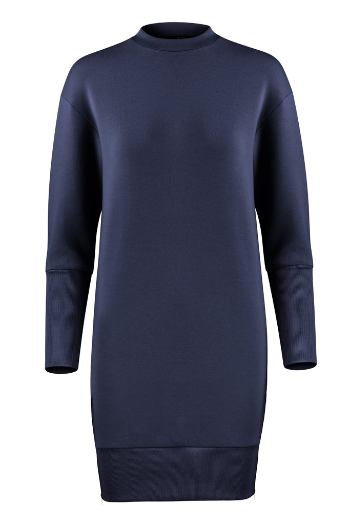 Gravity Sweater Dress | Marine Blue