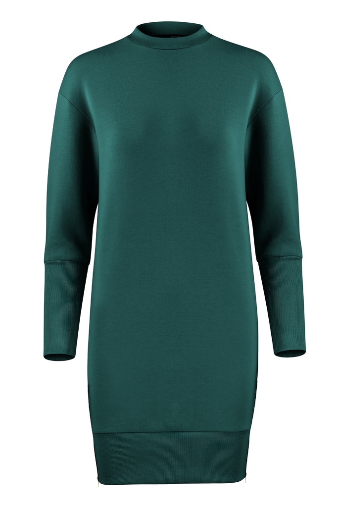 Gravity Sweater Dress | Emerald Green